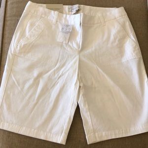J.crew factory 10” stretch chino bermuda shorts